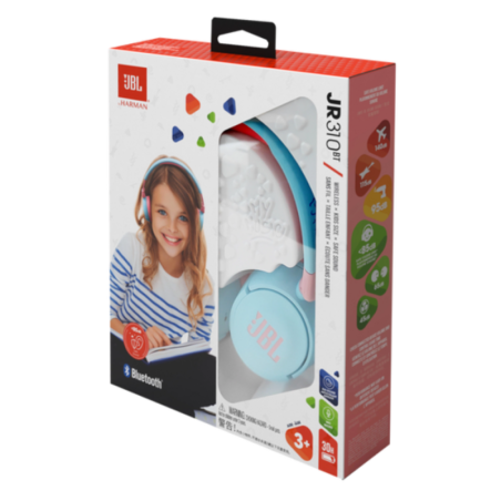 Casque Bluetooth JBL JR310BT Pour Enfants - JBLJR310BTBLU - Bleu